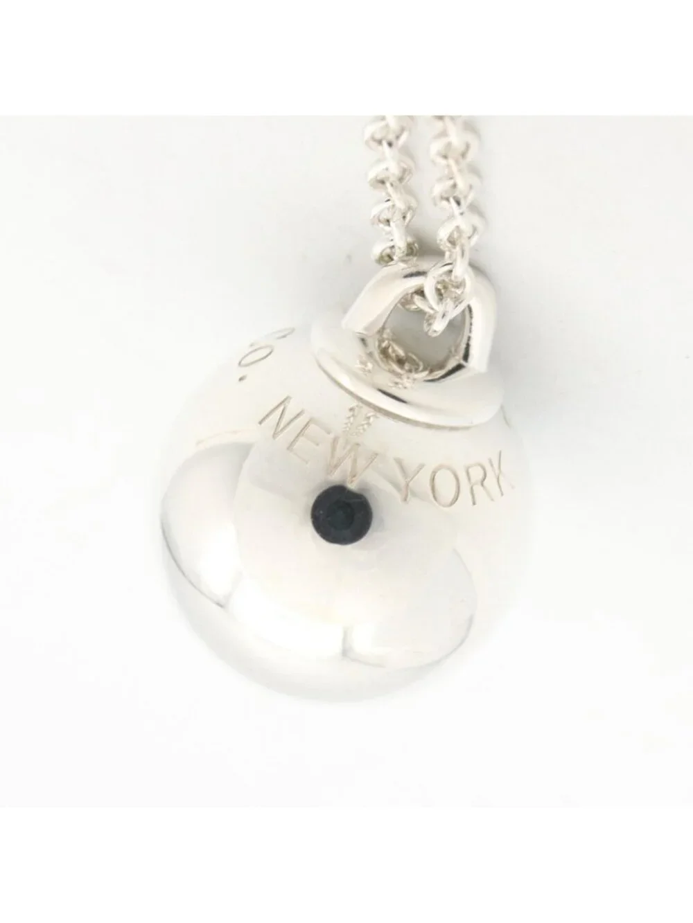 Tiffany & Co Necklace Ball 45.5 51 925 Sterling Silver